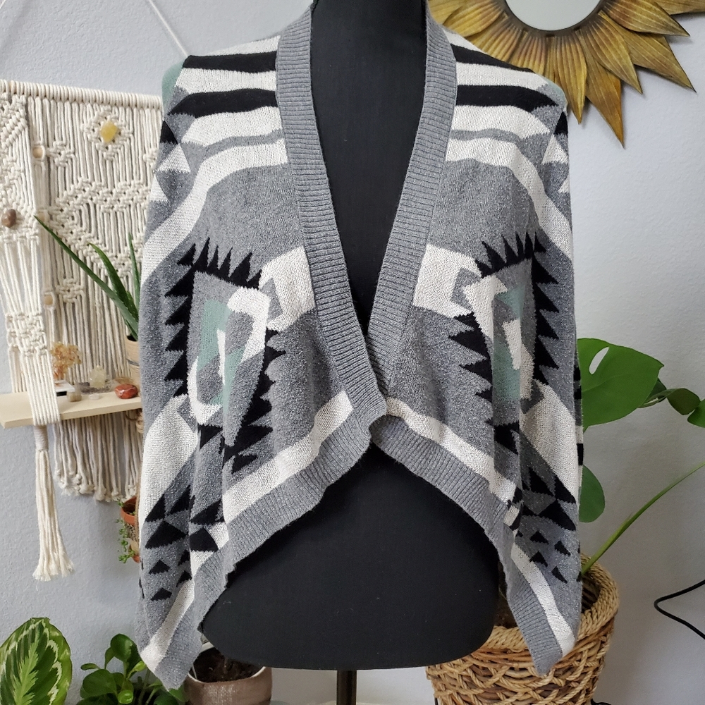 Draped sweater